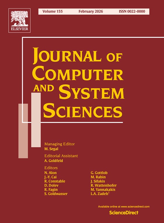 Journal of Computer and System Sciences